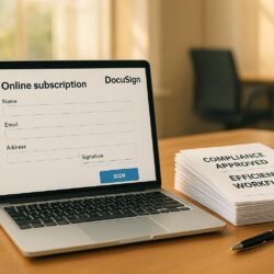Why not all online investor subscription forms are created equal. Negatives of using DocuSign
