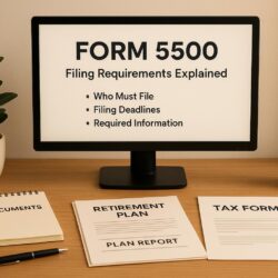 Form 5500 Filing Requirements Explained