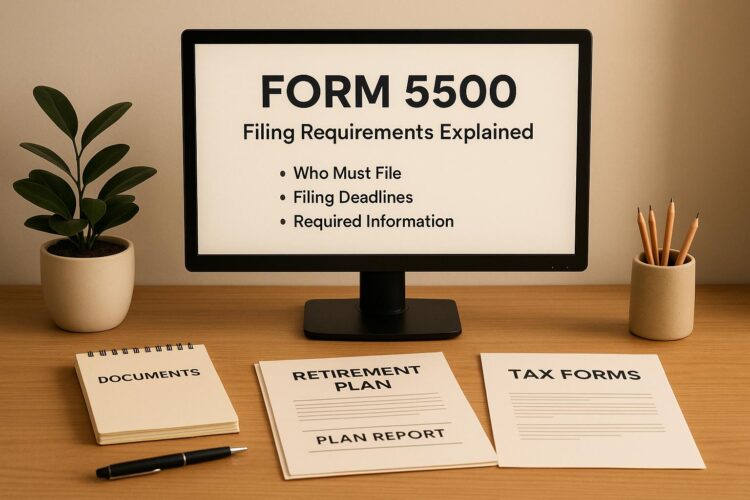 Form 5500 Filing Requirements Explained
